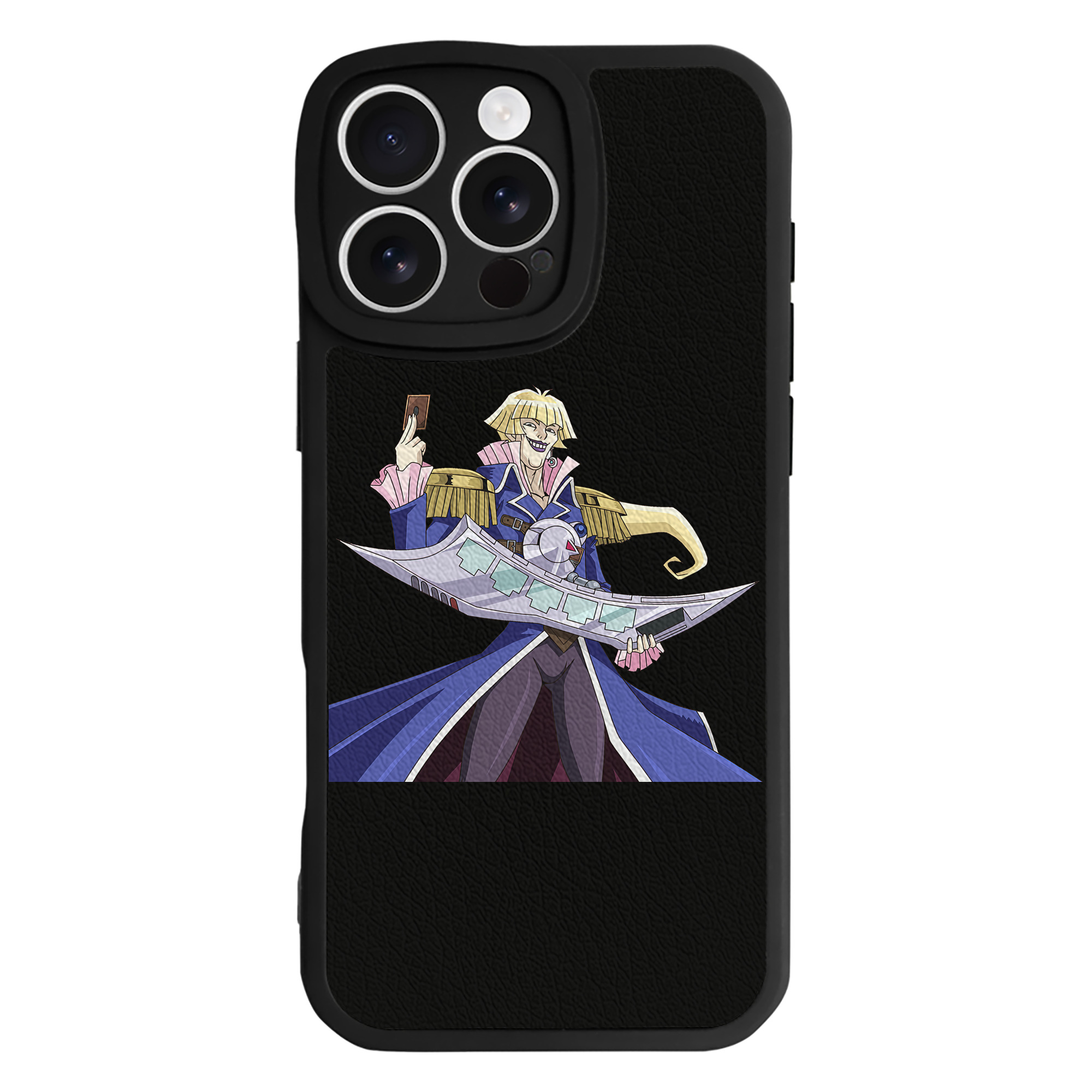遊☆戯☆王 Yu-Gi-Oh! 【iPhone 16シリーズ対応】シリコンスマホケース（レザー調） 材質：シリコン